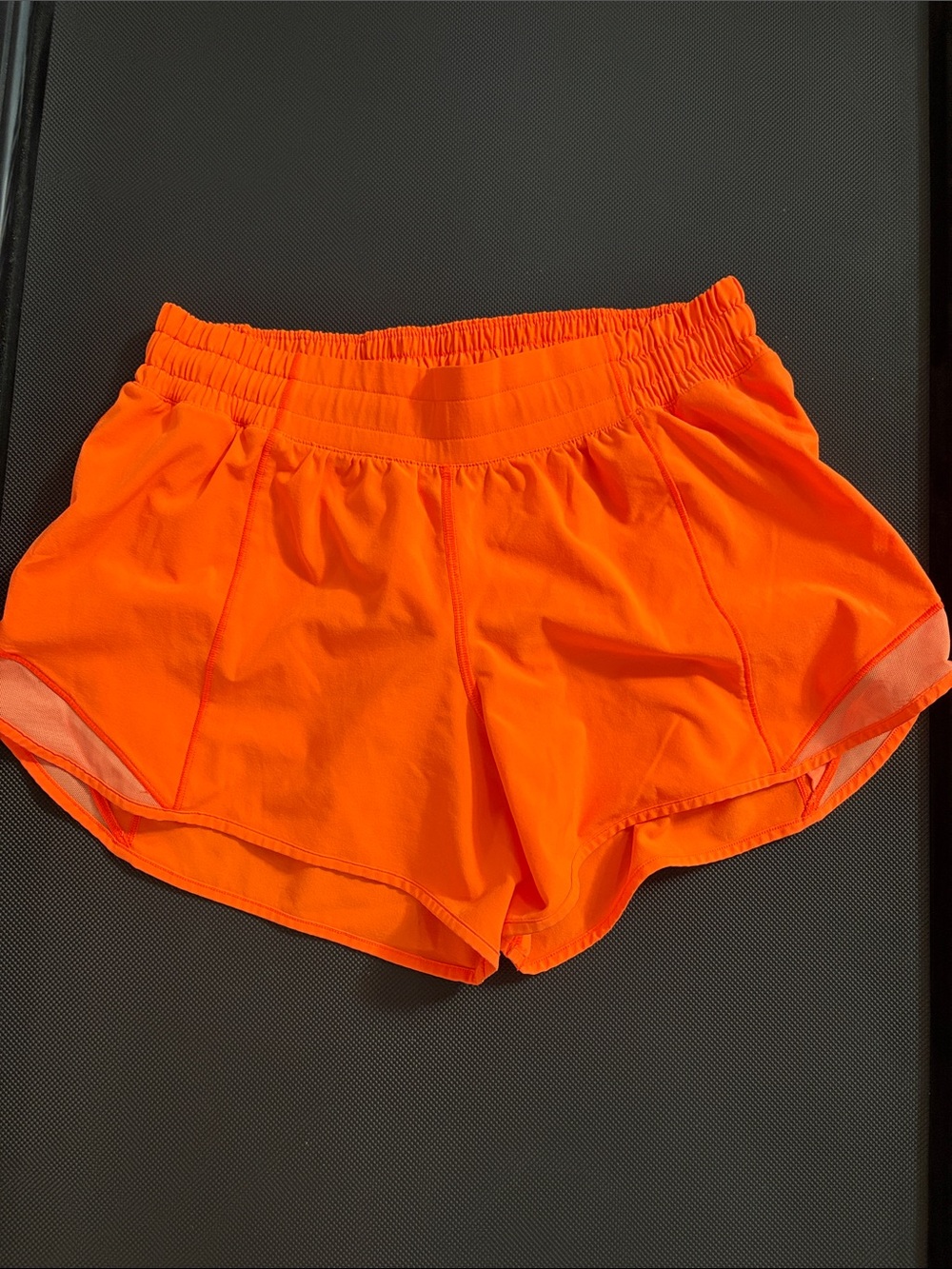 lululemon athletica Hotty Hot 4” Bright Orange Women's Athletic Shorts
